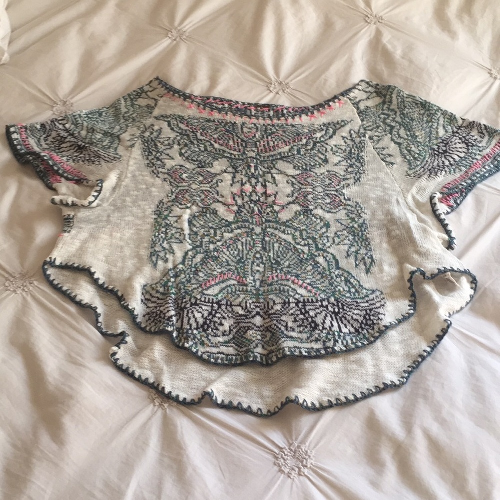 Free People Crop sweater XS